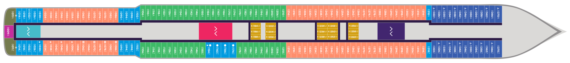 Deck 8 plan